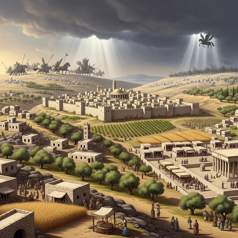 The Kingdom of Judah Survives Assyrian Onslaught: A Visual Depiction The Kingdom of Judah Survives Assyrian Onslaught: A Visual Depiction