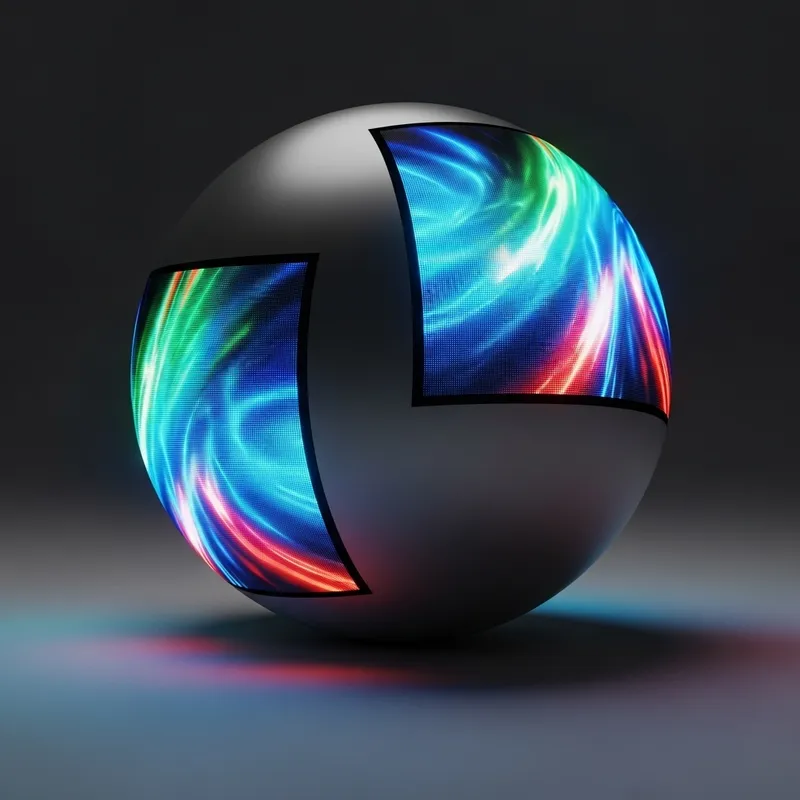 Interactive Spherical LED Billboards Interactive Spherical LED Billboards