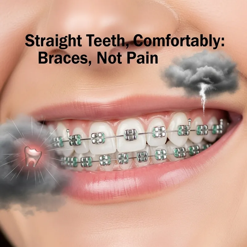 Straight Teeth Comfortably: No Pain Braces