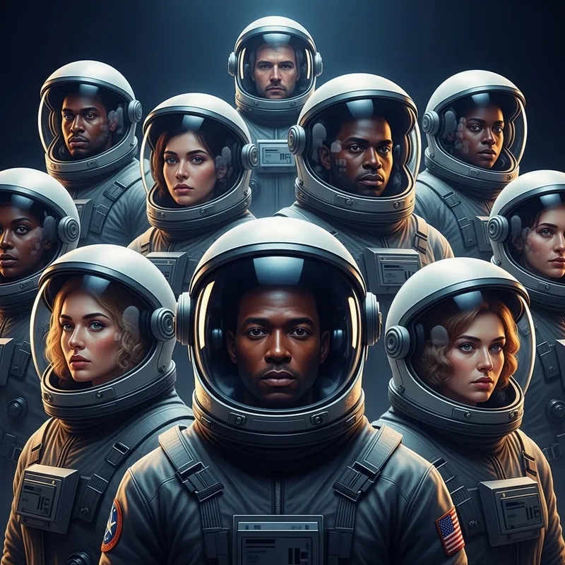 Cinematic Astronauts in Futuristic Space Suits | Capturing Realism