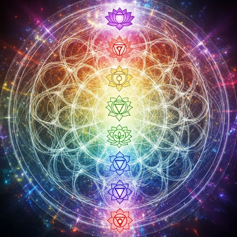 Unlocking Vital Energy: Discover the Magic of Chakras with Colorful Patterns