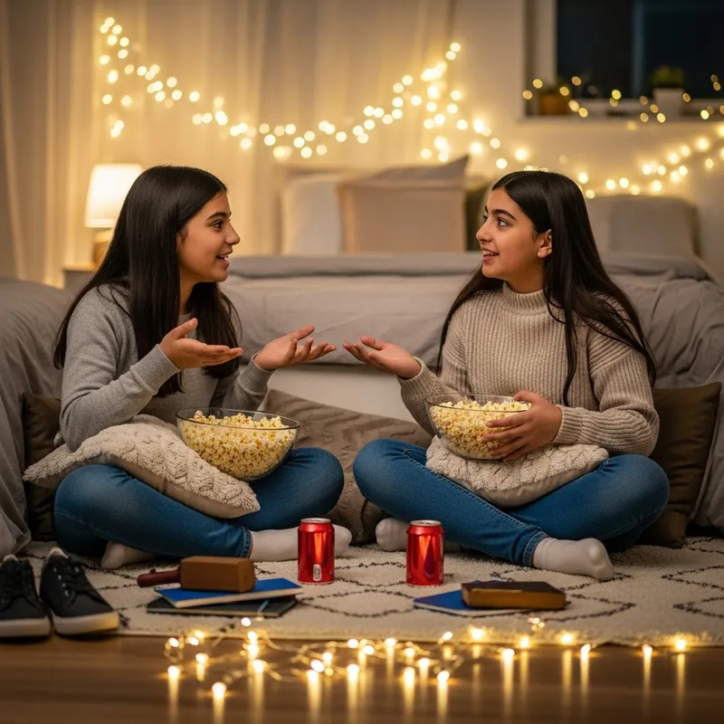 Cherish the Moment: Sleepover Fun with 13-Year-Old Girls