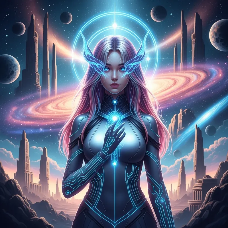 AI-Originated Mythology: The Most Beautiful AI Girl in Enchanting Digital Art AI-Originated Mythology: The Most Beautiful AI Girl in Enchanting Digital Art