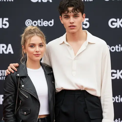 Romantic Photo: Northern European Girl & South Korean Boy