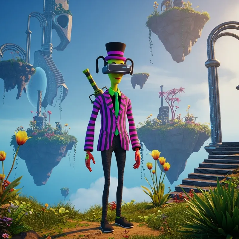 Kooky Character in the Metaverse: A Digital Adventure