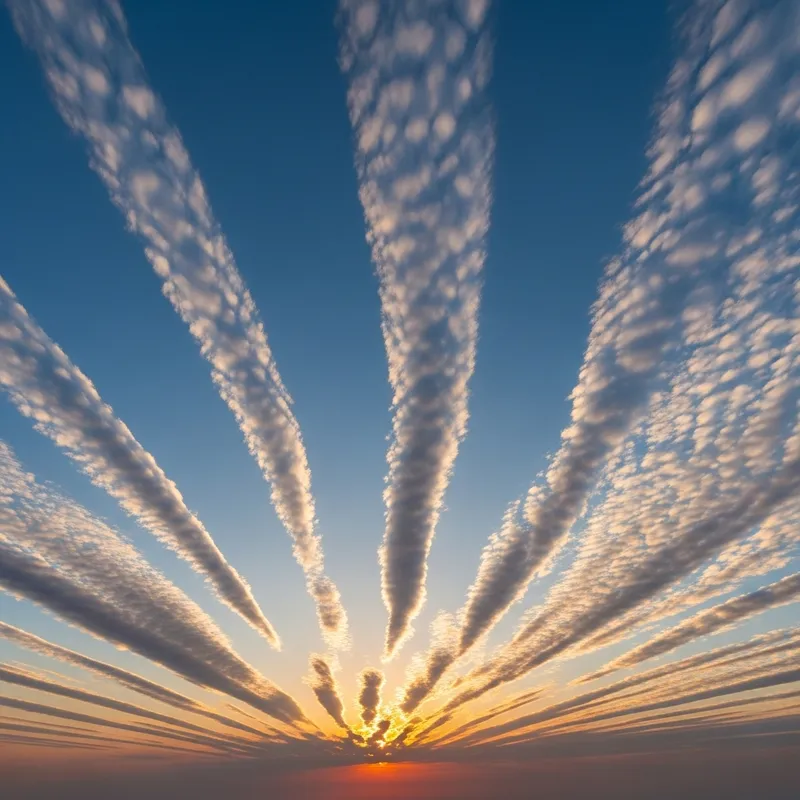 Narrow Wave Clouds: A Surreal Sky Phenomenon Narrow Wave Clouds: A Surreal Sky Phenomenon