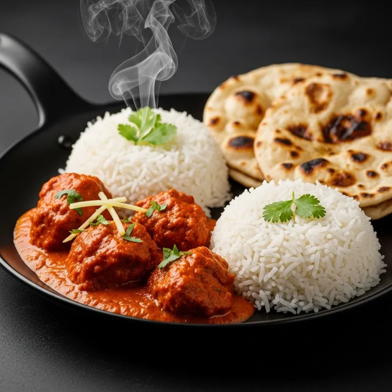 Mouthwatering Butter Chicken Lunch Special | Vibrant Indian Cuisine