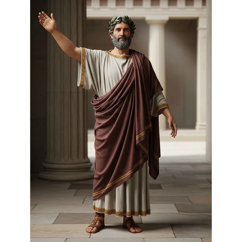 Pythagoras Philosopher - Greek Mathematics Icon