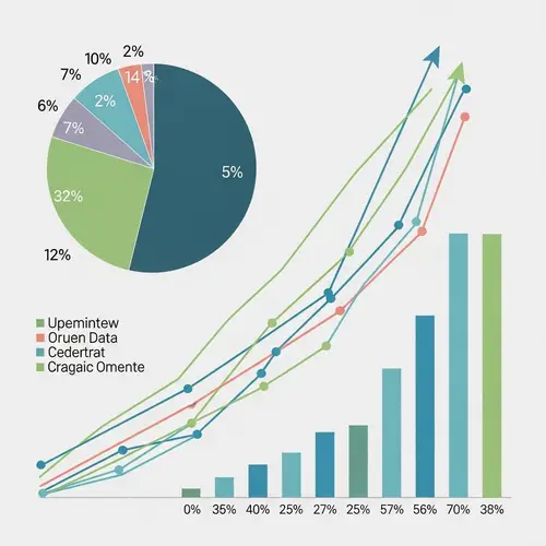 Efficient Data Charts: Pie, Line & Bar Representations