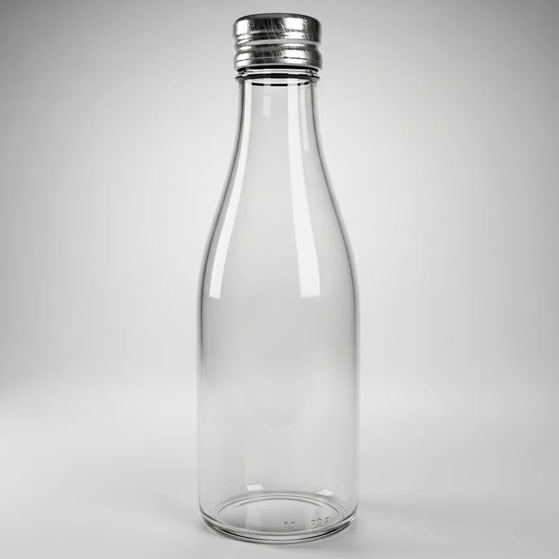 Elegant Glass Bottle 4K | Timeless Design