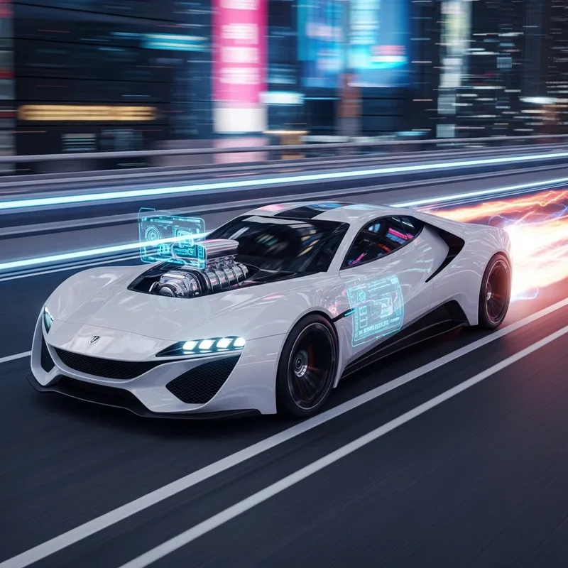 Super Power 2050 Car: Futuristic Design & Zero-Emission Technology Super Power 2050 Car: Futuristic Design & Zero-Emission Technology