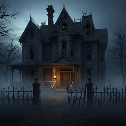 Eerie Haunted House: Mystery and Fear | Spine-chilling Ambiance