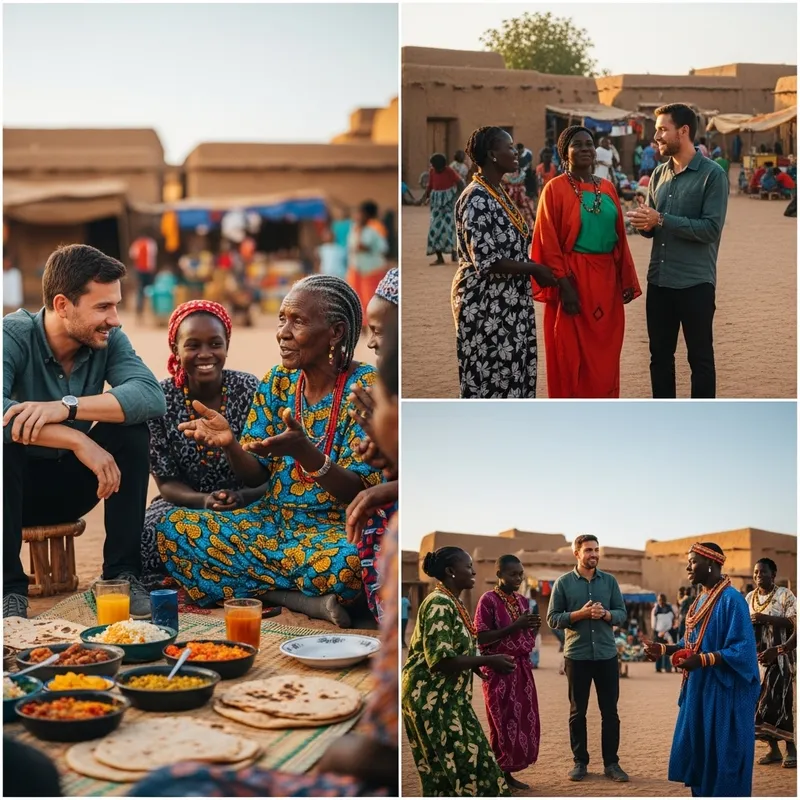 Cultural Exchange: White Person Embracing Black Culture