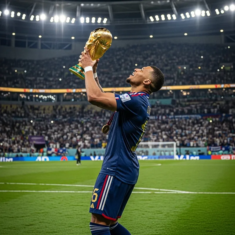 Cristiano Ronaldo with World Cup 2022 Celebration