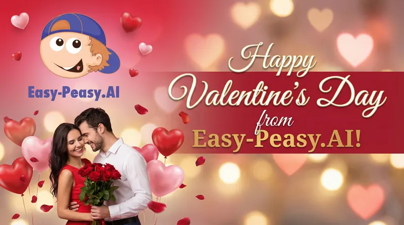 Valentine's Day Inspiration with Easy-Peasy.AI