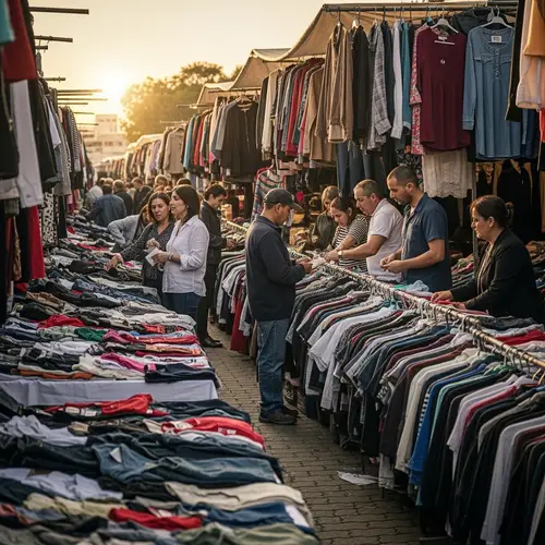 Diverse Clothing Bazaar: Worn & Faded Styles | Vendor Exchanges
