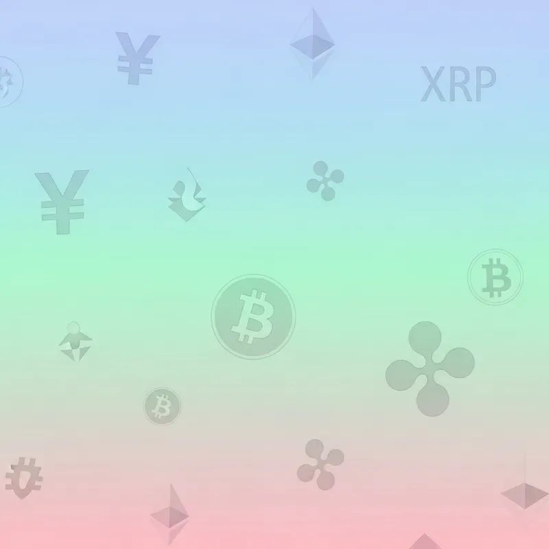 Beautiful Crypto-Themed Smartphone Wallpaper in Light Colors