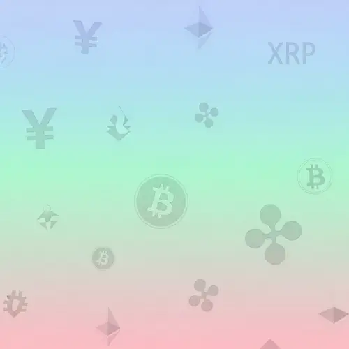 Cryptocurrency-Themed Smartphone Wallpaper in Light Colors