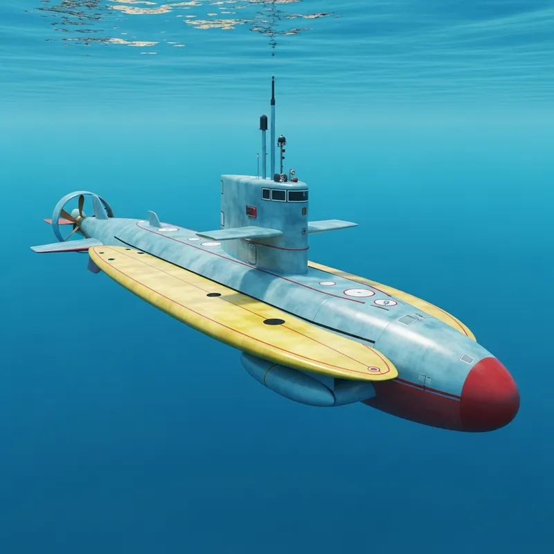Submarine Surfboard: Innovative Water Sports Gear Design