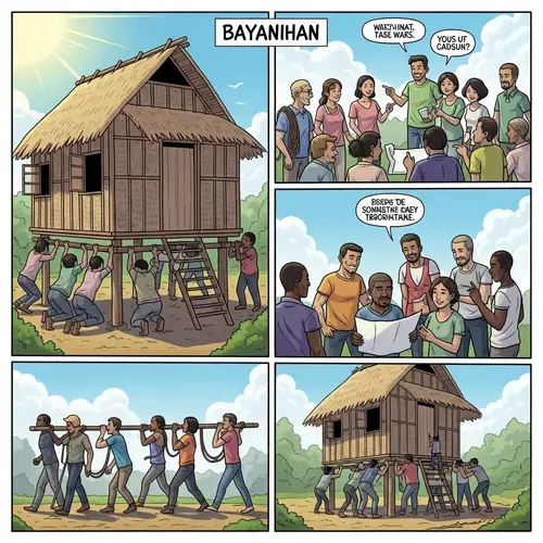 Celebrate Bayanihan: A Unique Filipino Comic Strip