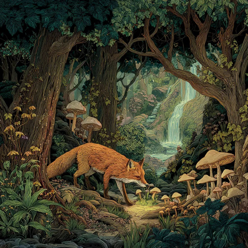 Enchanted Forest: A Magical Realm of Mystery