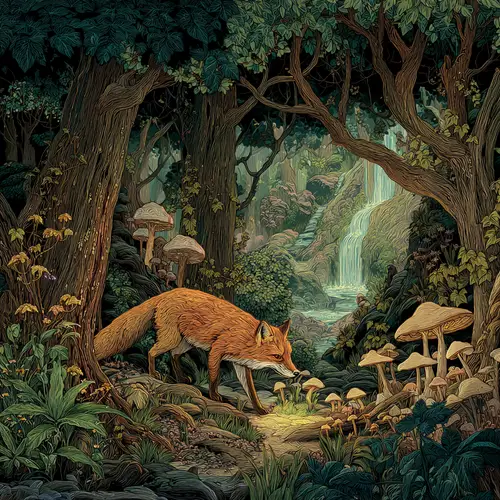 Enchanted Forest: A Magical Realm of Mystery