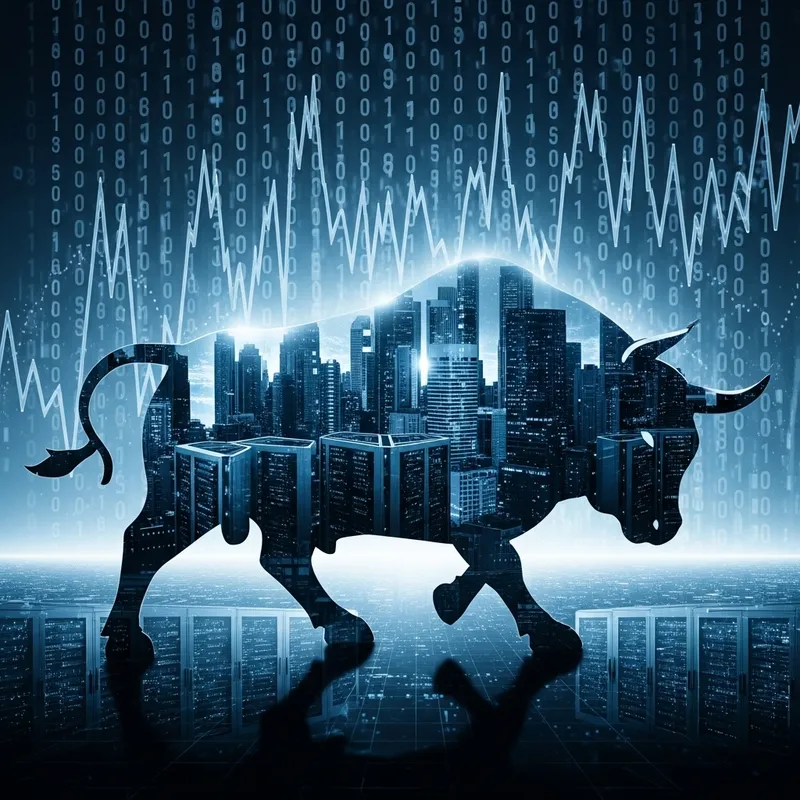 Digital Market Bull - Strength in IT Sector Visualization