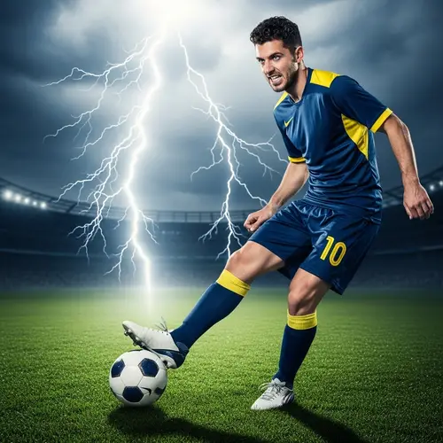 Unique Soccer Player with Lightning Speed and Power | Website Name