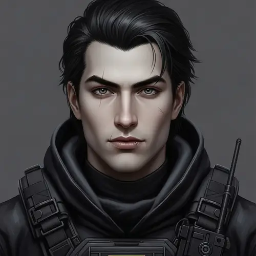 Pale Skin Man with Black Hair | Special Forces Look