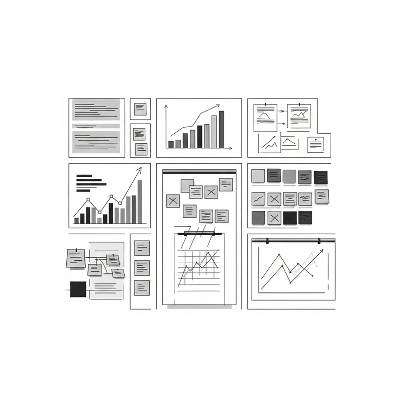 Minimalistic Illustration of Teamwork Wall