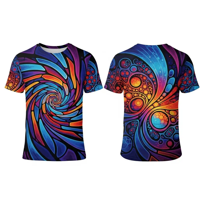 Stylish Two-Sided T-Shirt Design | Vibrant Patterns