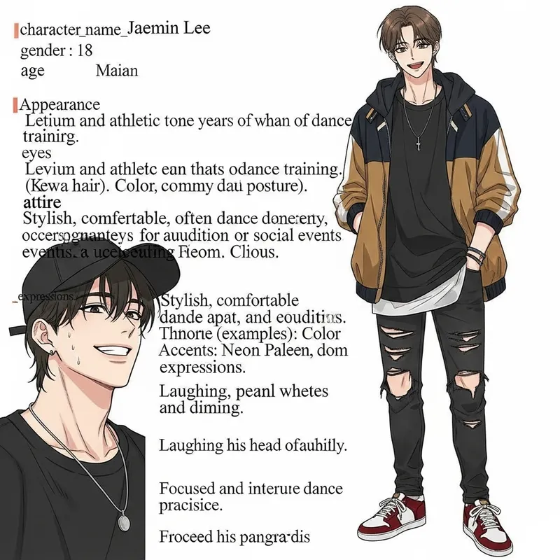 Jaemin Lee - Asian K-pop Idol Trainee | Charismatic Dancer
