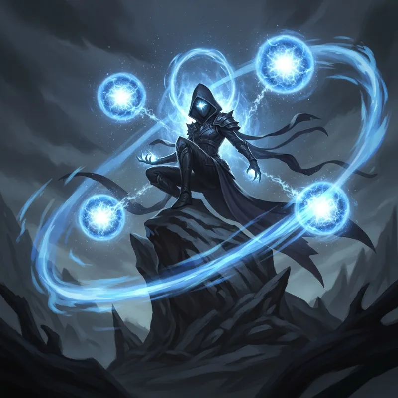 Dark Fantasy Enigma Character Concept Art