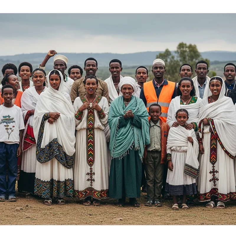 Ethiopian People: Vibrant Community Unity