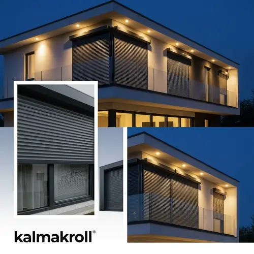 Motorized Roller Shutters for Modern Homes | Kalmakroll Advertisement
