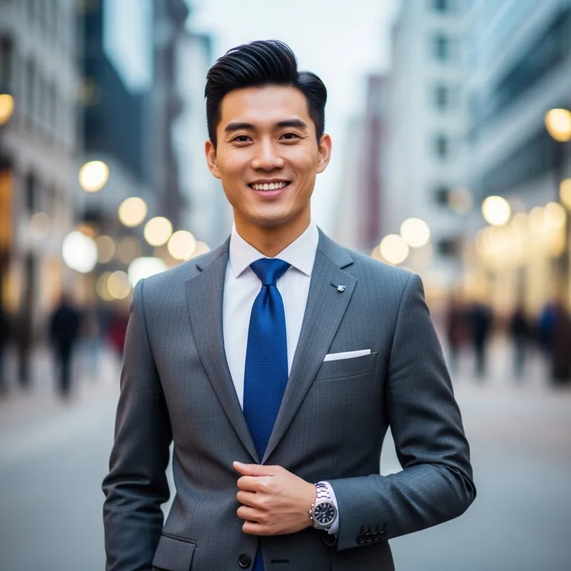 Handsome Chinese Gentleman: Timeless Charm and Allure Handsome Chinese Gentleman: Timeless Charm and Allure