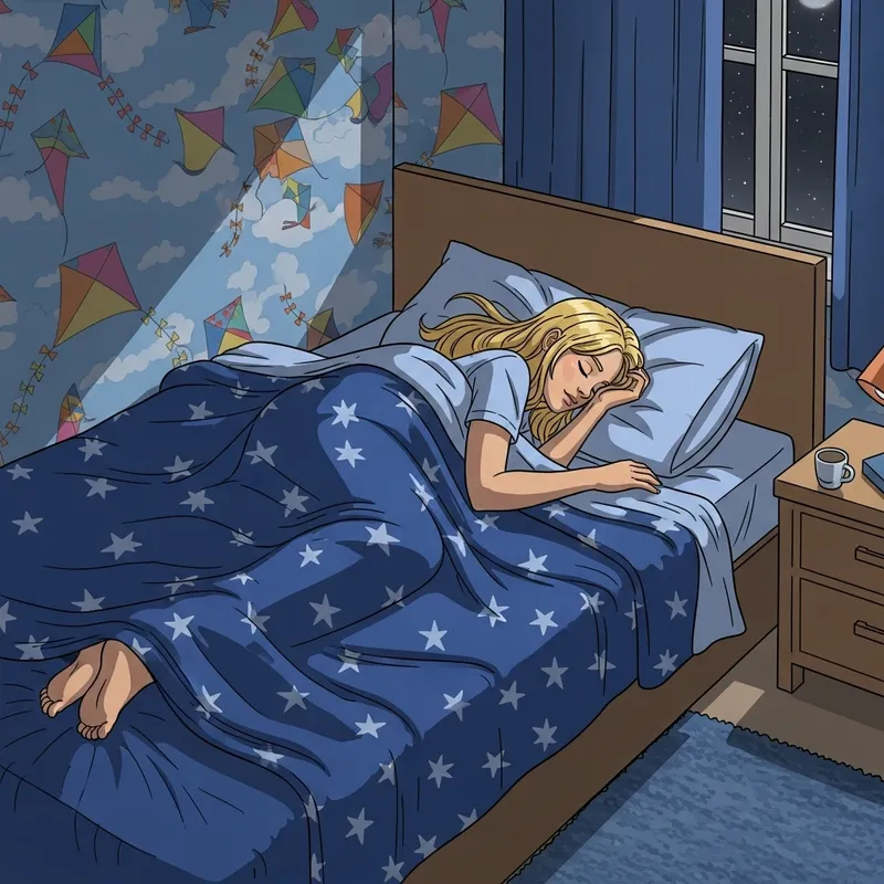 Peaceful Sleep of a 25-Year-Old Woman Peaceful Sleep of a 25-Year-Old Woman