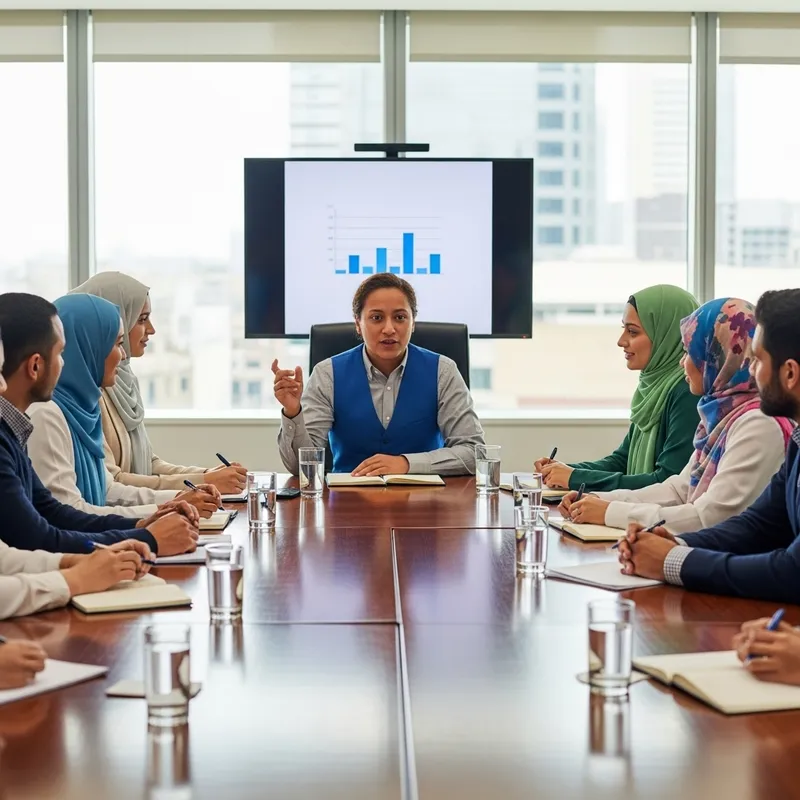 Engaging U-Shaped Table Meeting with Diverse Participants