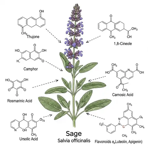 Active Substances in Sage Plant Explained