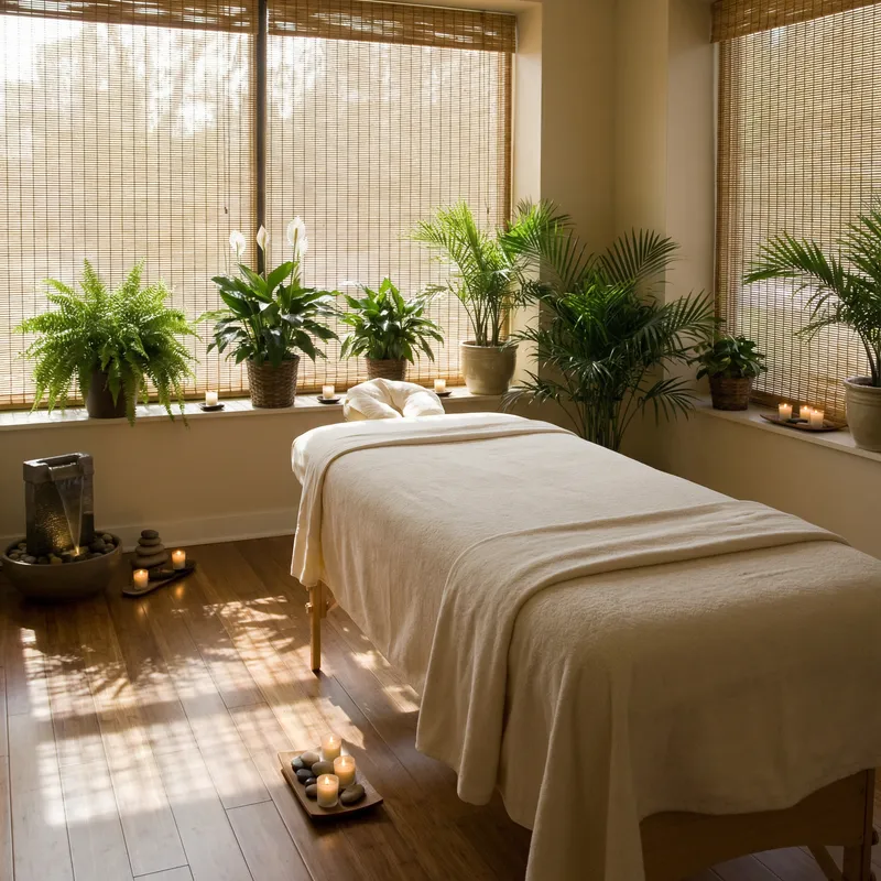 Relaxing Wellness Spa Room Experience