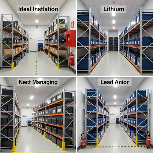 Ideal Storage for Lithium & Lead Batteries