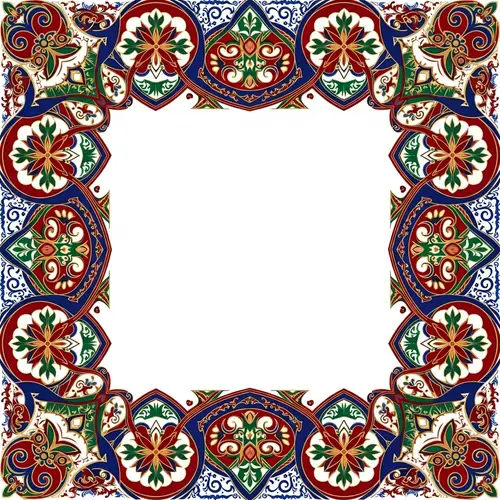 Kazakh Patterned Catalog: Borders Celebrating Traditional Art