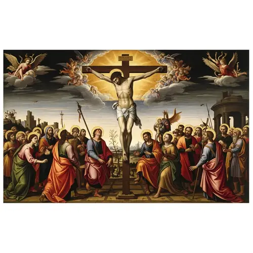 Renaissance Crucifixion: A Dramatic Depiction