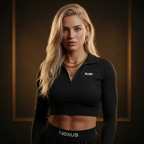 Swedish Woman with Blond Hair | Hyper-Realistic Skin Rendering