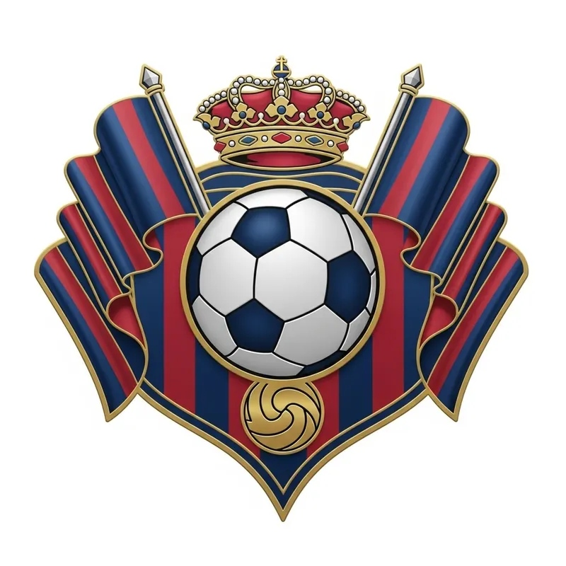 El FCB Soccer Team Emblem - Logo Design