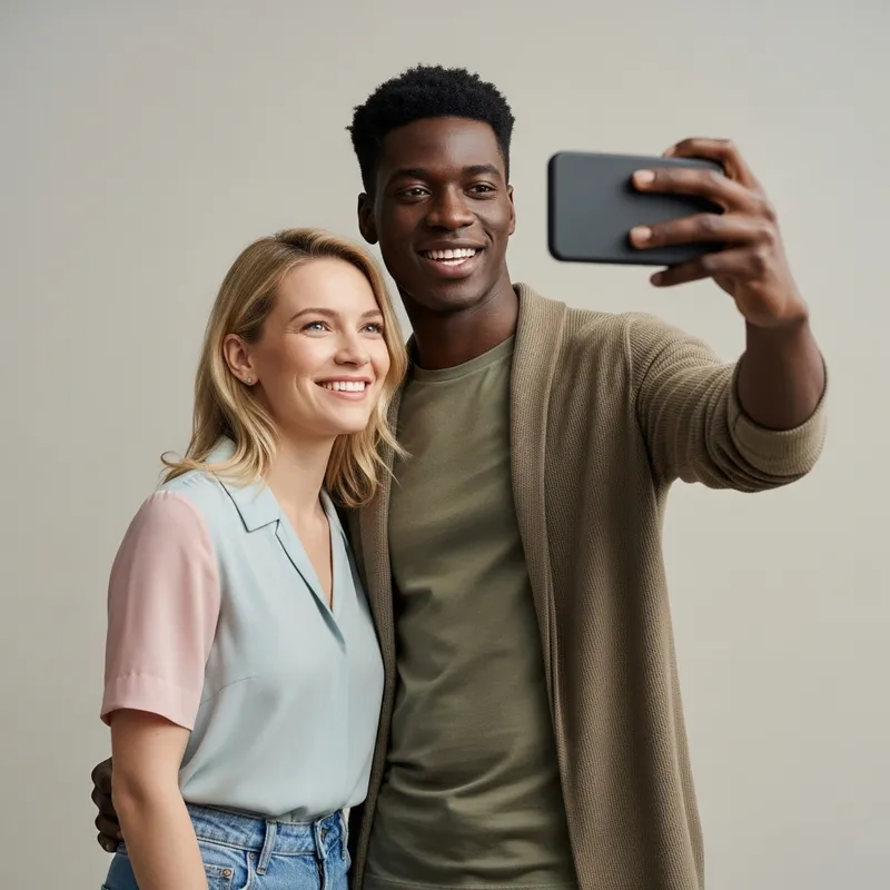 Taylor Swift and Kanye West Stylish Selfie Moment