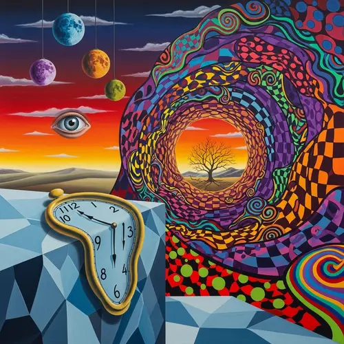 Surreal Modern Digital Art with Classic Balance