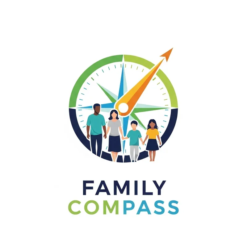 Diverse Family Compass: Social Support Center Logo Diverse Family Compass: Social Support Center Logo