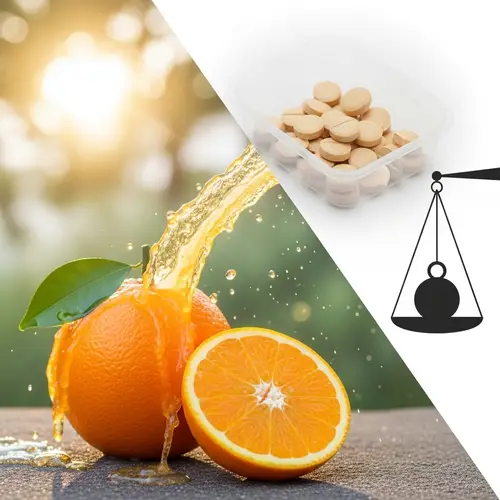 Natural vs. Synthetic Vitamin C: Visual Comparison Revealed