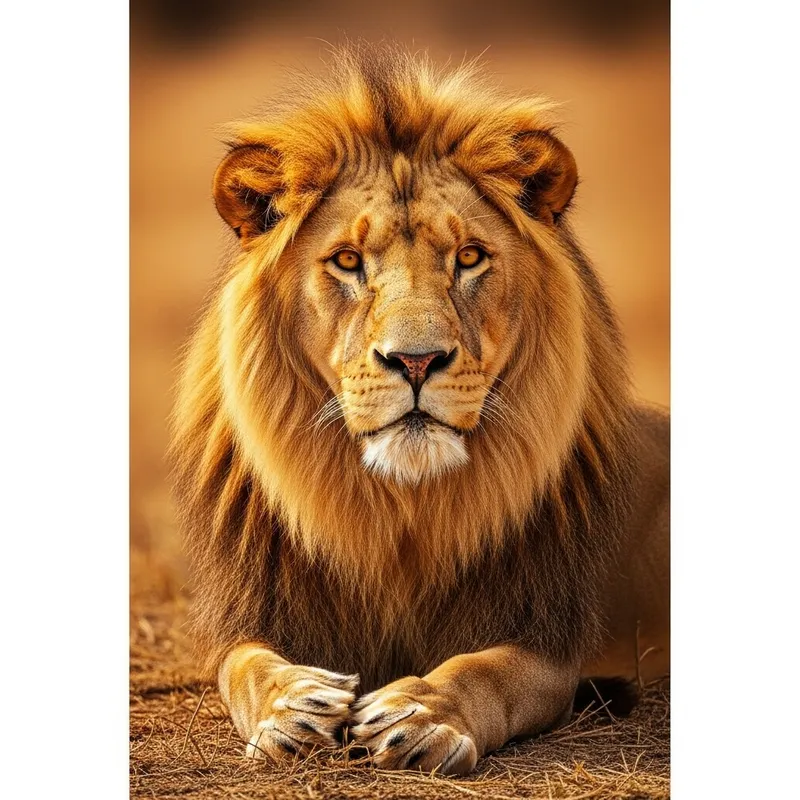 Majestic Lion of Judah: Symbol of Strength and Power
